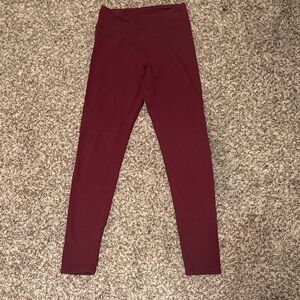 Aerie Women's Burgundy Leggings
